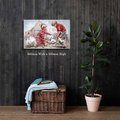 Oggend sorg | Canvas Prints