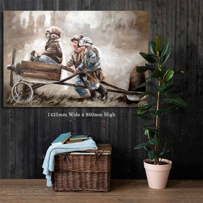 Tot ons daar is | Canvas Prints