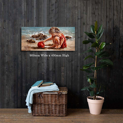 Op die strand | Canvas Prints