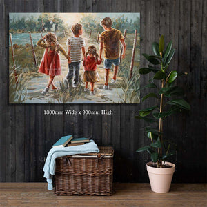 Middag stappies | Canvas Prints