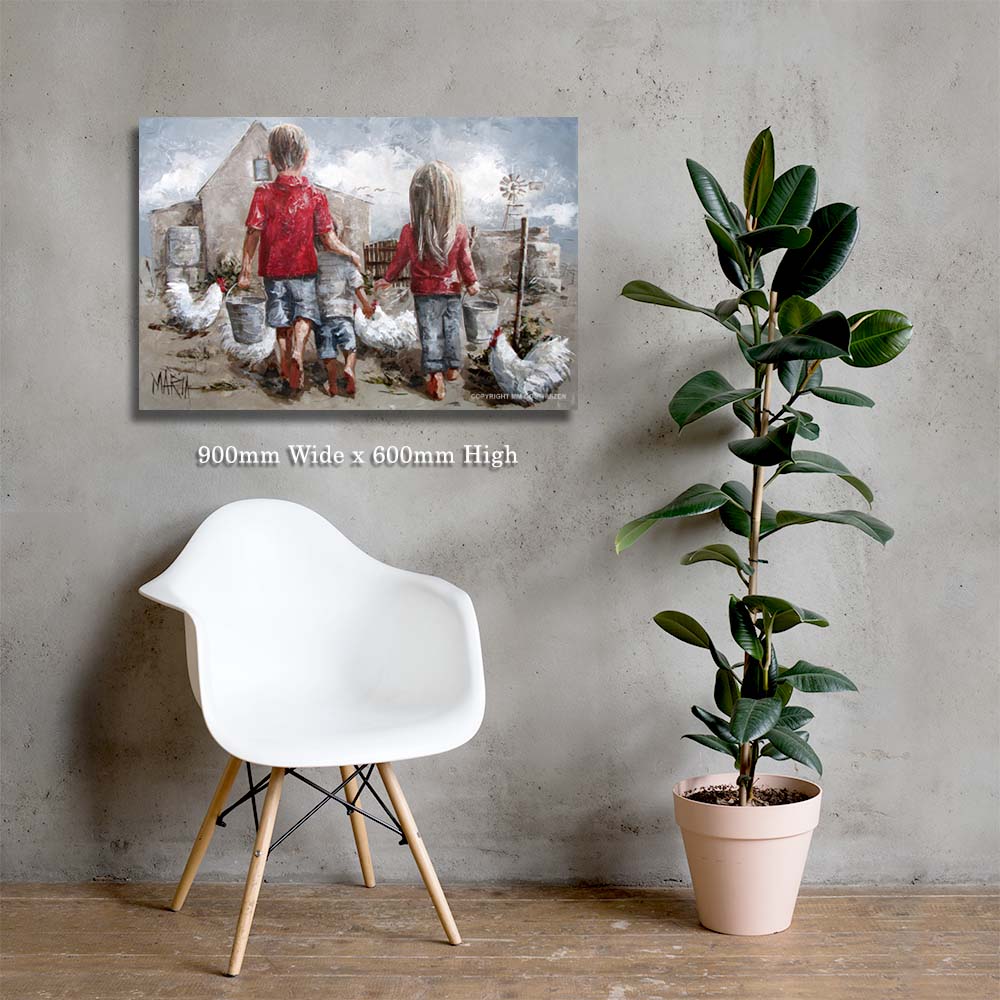 Saam Plaas | Canvas Prints