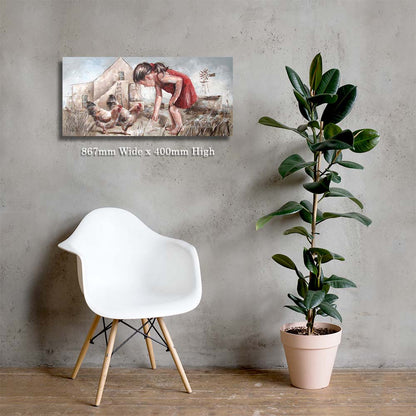 Feeding time | Canvas Prints