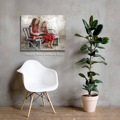 Kom ek lees vir jou | Canvas Prints