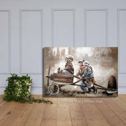 Tot ons daar is | Canvas Prints