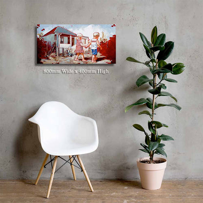 Boet en Saartjie | Canvas Prints