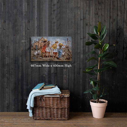 Saam stap | Canvas prints
