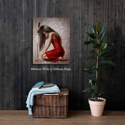 Here I bow | Canvas prints
