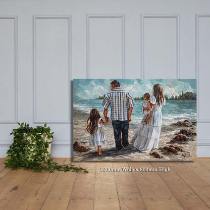 Izabel en Nina oomblikkies | Canvas Prints
