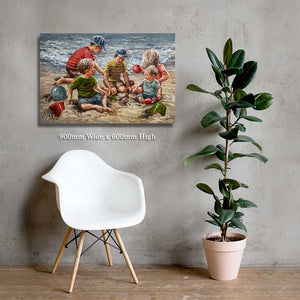 Day at the beach | Canvas Prints