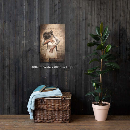 Touched by love  | Canvas Prints