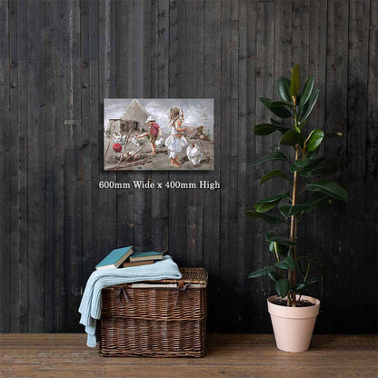 Farm Child's Life | Canvas Prints