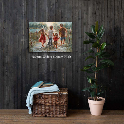Middag stappies | Canvas Prints