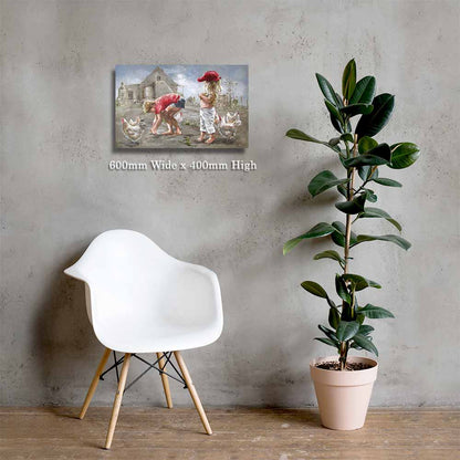 Mud Cakes | Canvas Prints