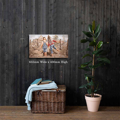 A Walk in the Garden | Canvas Prints