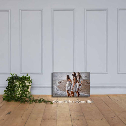 Contented Sisterhood | Canvas Prints