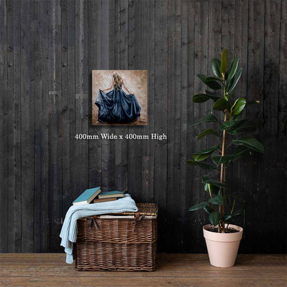 Lady in blue | Canvas prints