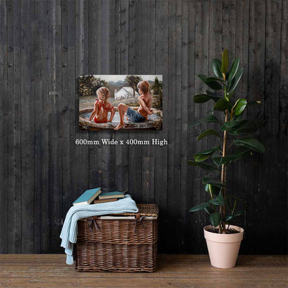 Plaasdam Pret | Canvas prints