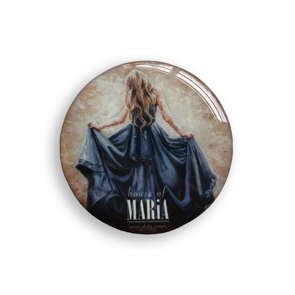 Lady in blue | Fridge Magnet