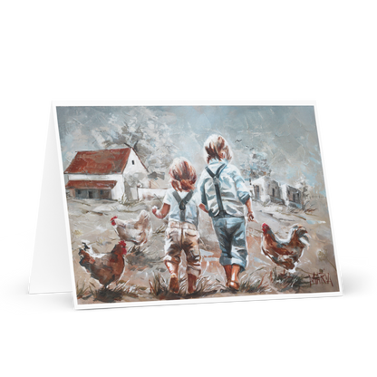 Healing in His Wings  | Greeting Card