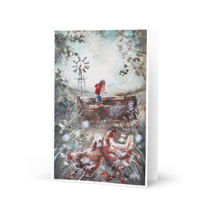 Healing in His Wings  | Greeting Card