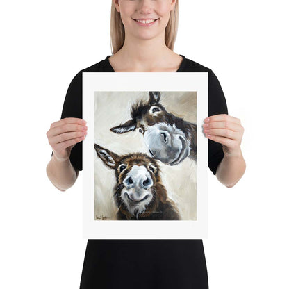 Chuckling Donkeys | Prints