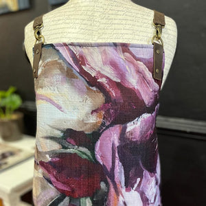 Bloom | Apron with leather straps